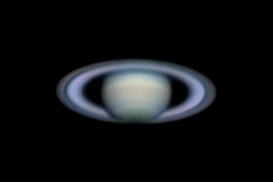 Saturn taumelnd in den Jahren 2010 bis 2015